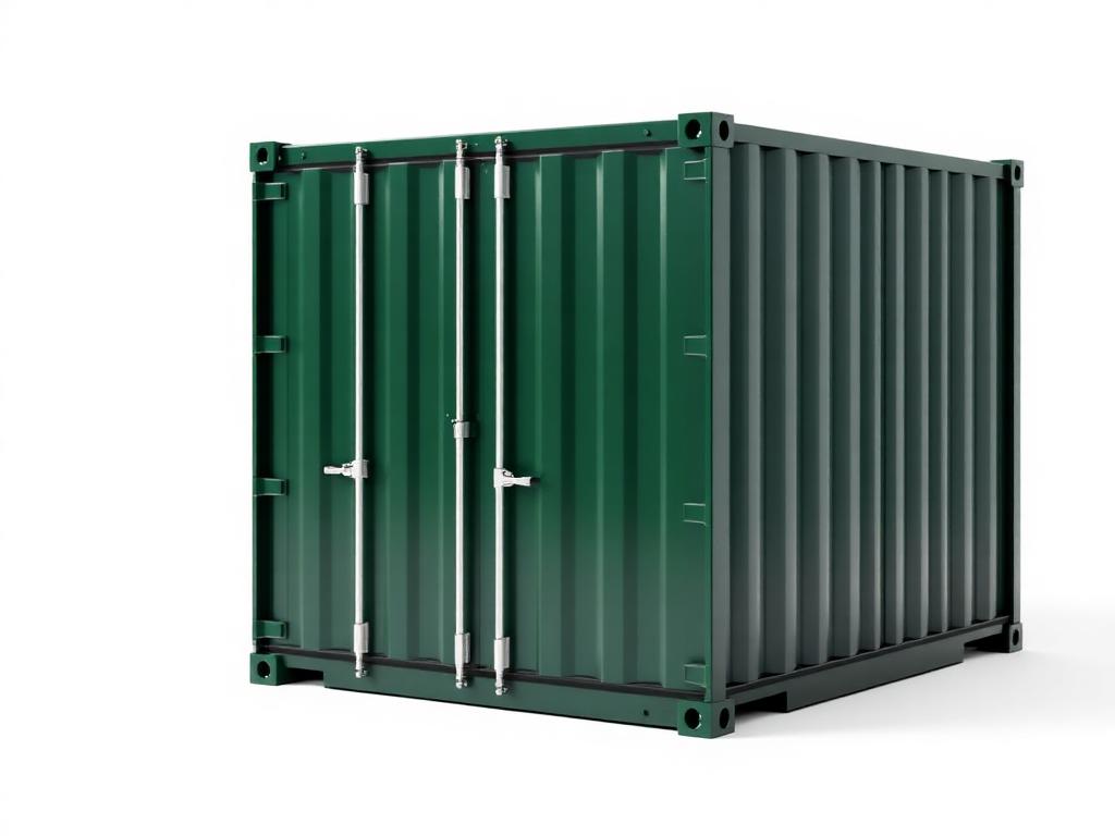Green 40ft standard shipping container for sale in Knoxville, TN